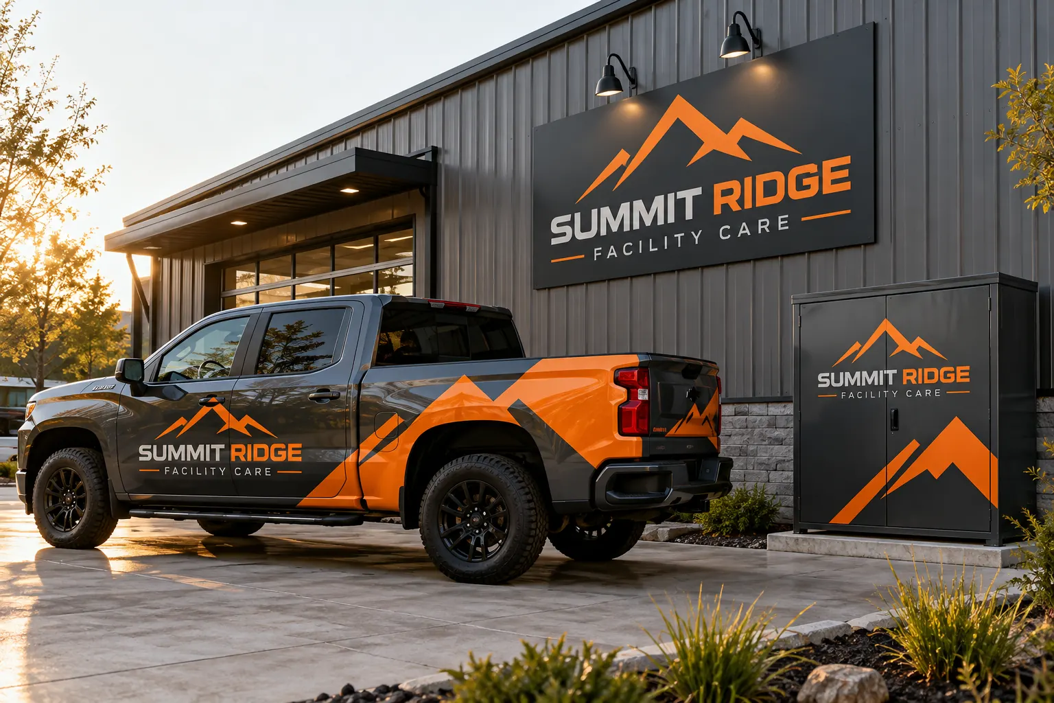 Commercial Graphics by Surface & Application – fictional design concept Commercial Graphics by Surface & Application, fictional design concept