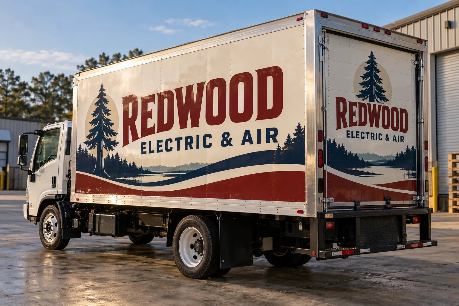 Commercial Vehicle Wrap Resources – fictional design concept Commercial Vehicle Wrap Resources, fictional design concept
