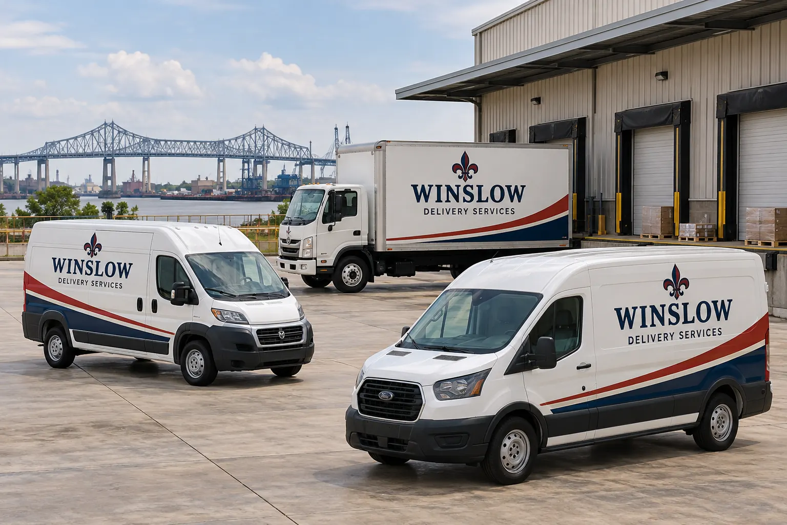 Vehicle Wrap Turnaround: Plan the Full Project and Vehicle Release – fictional design concept Winslow Delivery Services fleet release concept, fictional commercial identity